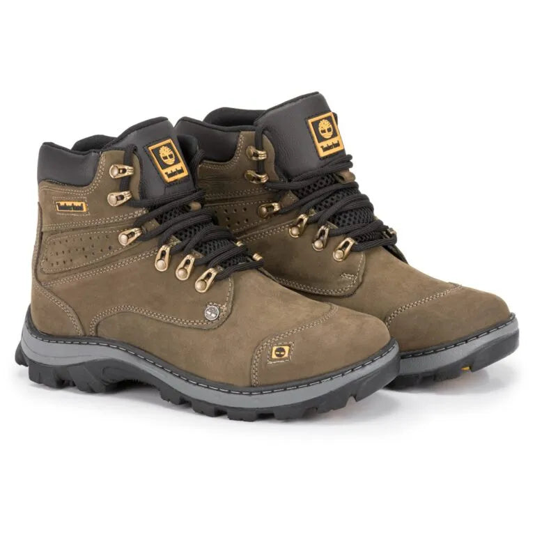 Bota Masculina em Couro Legitimo Tlmber 800 Verde
